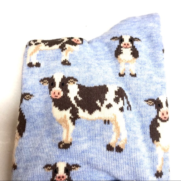 🆕 HOT SOX Cows Socks -blue - gift - Picture 7 of 7